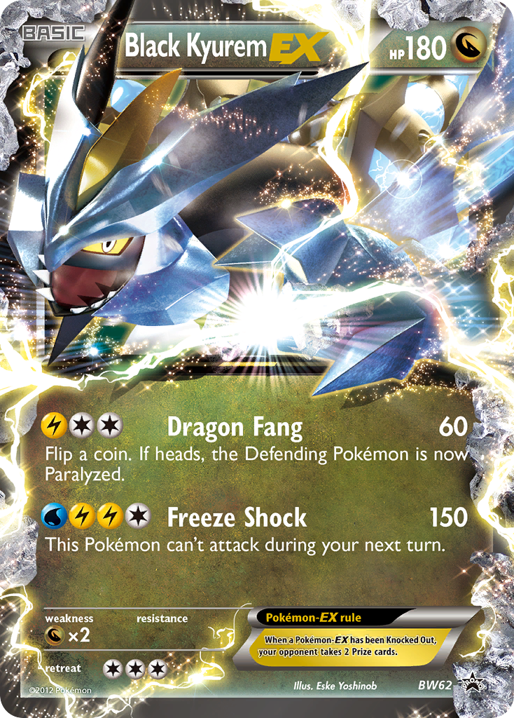 Black Kyurem EX (BW62) [Black & White: Black Star Promos] | Eastridge Sports Cards & Games