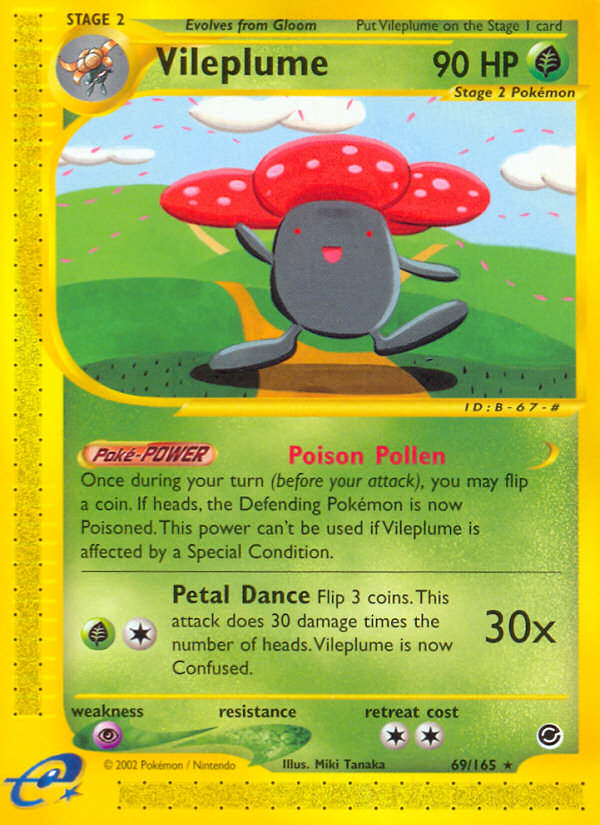 Vileplume (69/165) [Expedition: Base Set] | Eastridge Sports Cards & Games