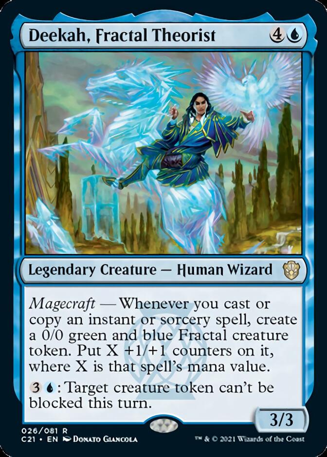 Deekah, Fractal Theorist [Commander 2021] | Eastridge Sports Cards & Games