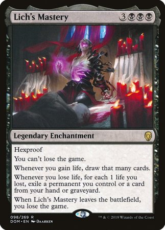 Lich's Mastery [Dominaria] | Eastridge Sports Cards & Games