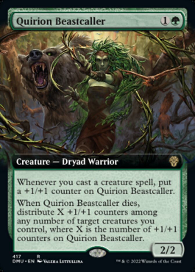Quirion Beastcaller (Extended Art) [Dominaria United] | Eastridge Sports Cards & Games