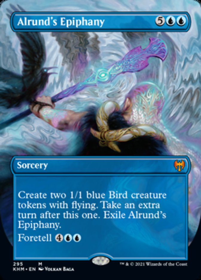 Alrund's Epiphany (Borderless Alternate Art) [Kaldheim] | Eastridge Sports Cards & Games