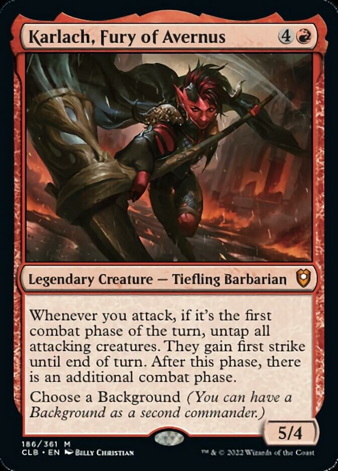 Karlach, Fury of Avernus [Commander Legends: Battle for Baldur's Gate] | Eastridge Sports Cards & Games