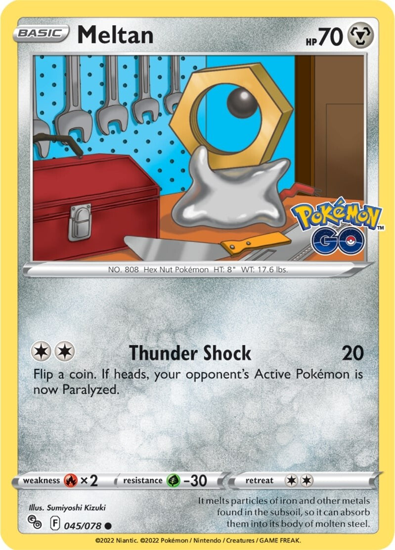 Meltan (045/078) [Pokémon GO] | Eastridge Sports Cards & Games