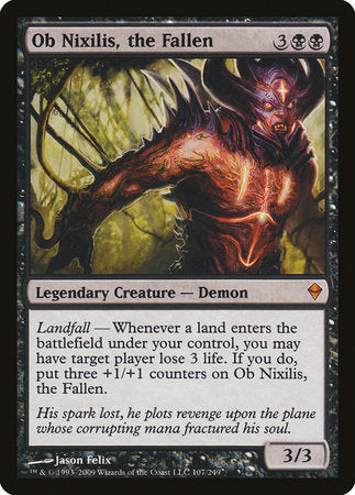 Ob Nixilis, the Fallen [Zendikar] | Eastridge Sports Cards & Games