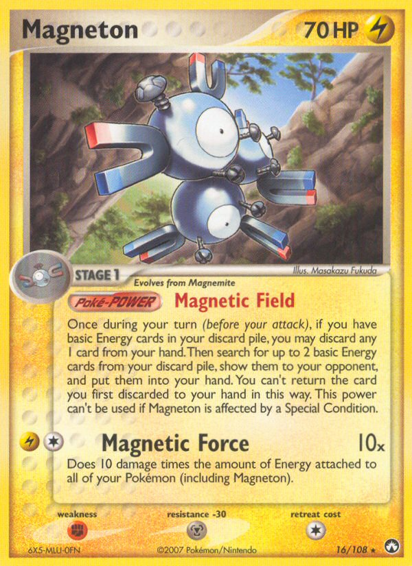 Magneton (16/108) [EX: Power Keepers] | Eastridge Sports Cards & Games