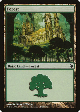 Forest (89) [Duel Decks: Izzet vs. Golgari] | Eastridge Sports Cards & Games