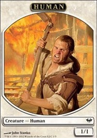Human Token [Dark Ascension Tokens]