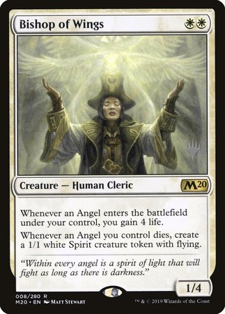 Bishop of Wings [Core Set 2020 Promos] | Eastridge Sports Cards & Games