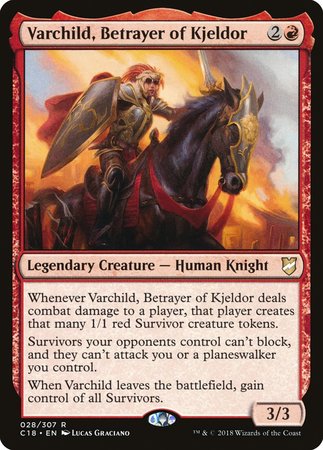 Varchild, Betrayer of Kjeldor [Commander 2018] | Eastridge Sports Cards & Games