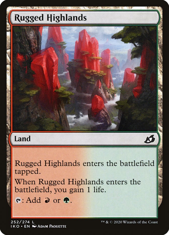Rugged Highlands [Ikoria: Lair of Behemoths] | Eastridge Sports Cards & Games