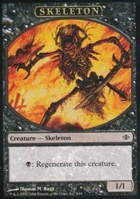 Skeleton Token [Shards of Alara Tokens] | Eastridge Sports Cards & Games