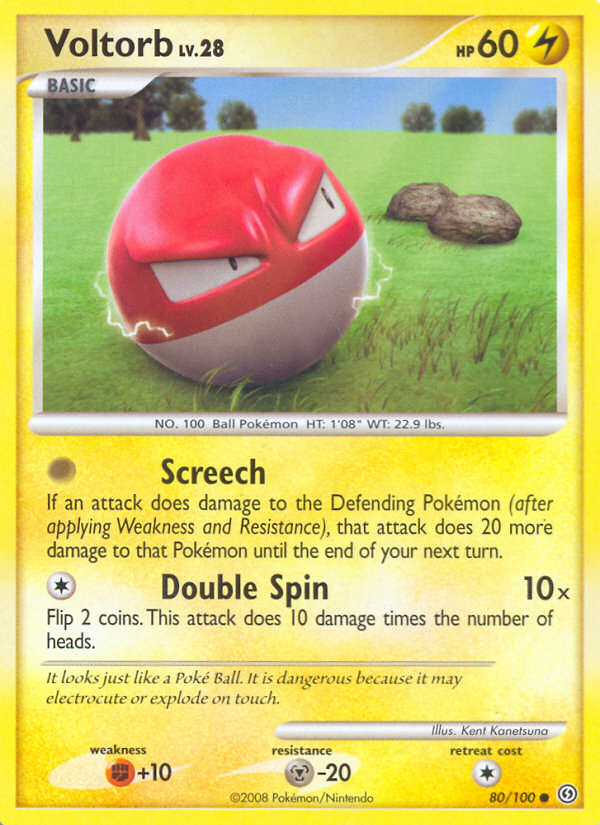 Voltorb (80/100) [Diamond & Pearl: Stormfront] | Eastridge Sports Cards & Games