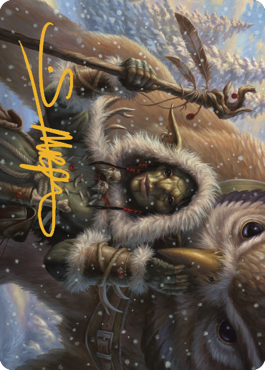 Owlbear Shepherd Art Card (Gold-Stamped Signature) [Commander Legends: Battle for Baldur's Gate Art Series] | Eastridge Sports Cards & Games