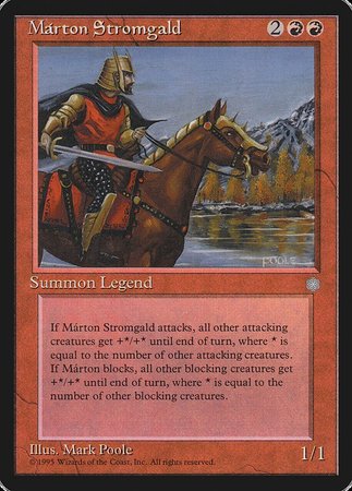 Marton Stromgald [Ice Age] | Eastridge Sports Cards & Games