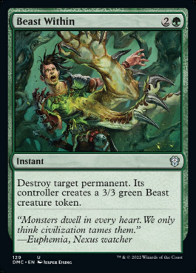 Beast Within [Dominaria United Commander] | Eastridge Sports Cards & Games