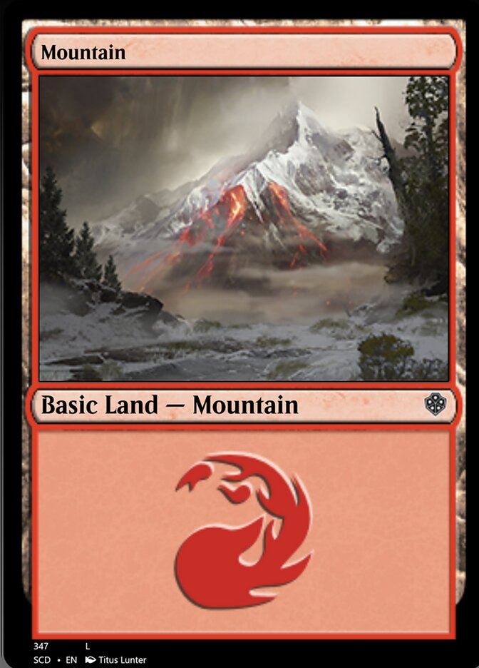 Mountain (347) [Starter Commander Decks] | Eastridge Sports Cards & Games