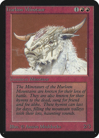 Hurloon Minotaur [Limited Edition Alpha] | Eastridge Sports Cards & Games