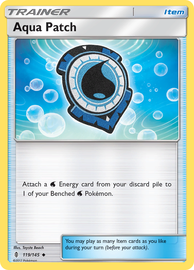 Aqua Patch (119/145) [Sun & Moon: Guardians Rising] | Eastridge Sports Cards & Games