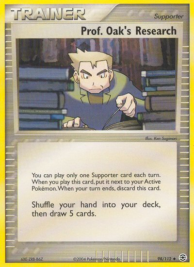 Prof. Oak's Research (98/112) [EX: FireRed & LeafGreen] | Eastridge Sports Cards & Games