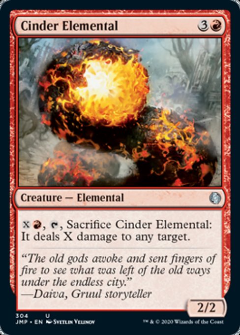 Cinder Elemental [Jumpstart] | Eastridge Sports Cards & Games