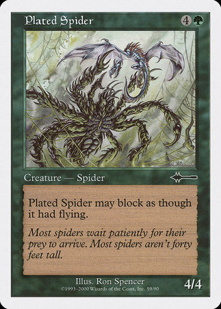 Plated Spider [Beatdown Box Set] | Eastridge Sports Cards & Games