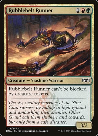 Rubblebelt Runner [Ravnica Allegiance] | Eastridge Sports Cards & Games