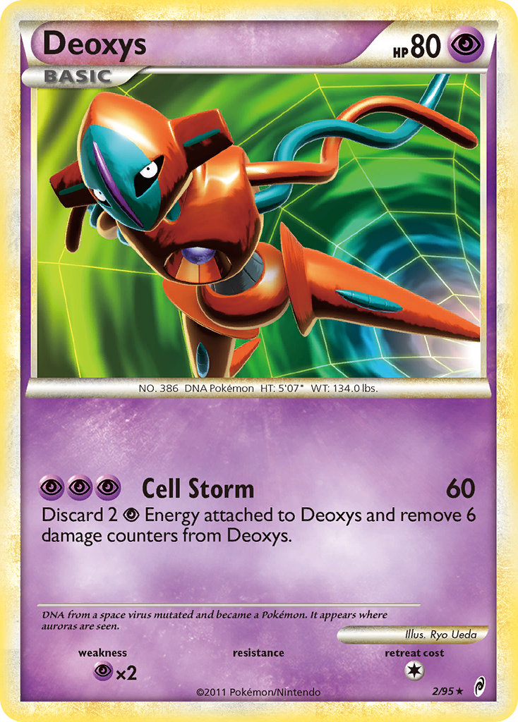 Deoxys (2/95) [HeartGold & SoulSilver: Call of Legends] | Eastridge Sports Cards & Games