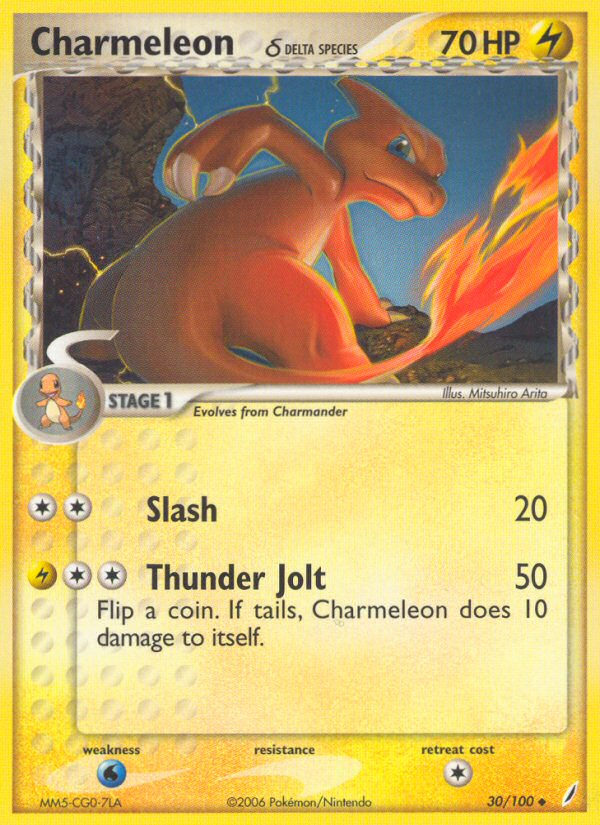 Charmeleon (30/100) (Delta Species) [EX: Crystal Guardians] | Eastridge Sports Cards & Games