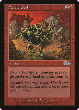 Acidic Soil [Urza's Saga] | Eastridge Sports Cards & Games