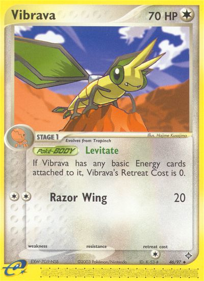 Vibrava (46/97) [EX: Dragon] | Eastridge Sports Cards & Games