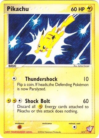 Pikachu (5/5) [Kids WB Promos] | Eastridge Sports Cards & Games