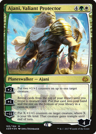 Ajani, Valiant Protector [Aether Revolt] | Eastridge Sports Cards & Games