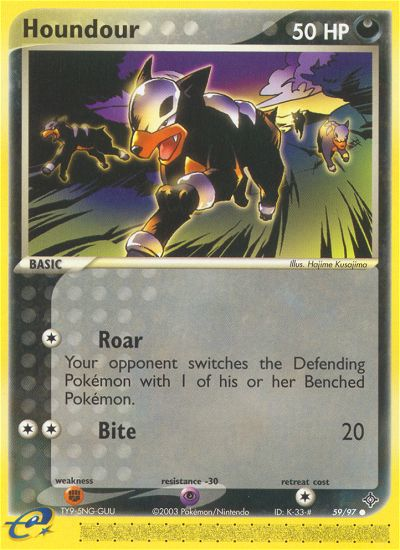 Houndour (59/97) [EX: Dragon] | Eastridge Sports Cards & Games