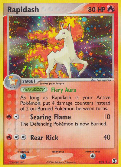 Rapidash (13/112) [EX: FireRed & LeafGreen] | Eastridge Sports Cards & Games