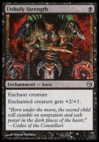 Unholy Strength [Duels of the Planeswalkers] | Eastridge Sports Cards & Games