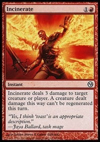 Incinerate [Duels of the Planeswalkers] | Eastridge Sports Cards & Games