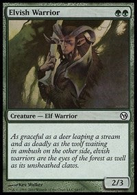 Elvish Warrior [Duels of the Planeswalkers] | Eastridge Sports Cards & Games