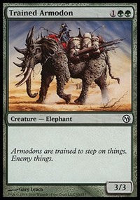 Trained Armodon [Duels of the Planeswalkers] | Eastridge Sports Cards & Games