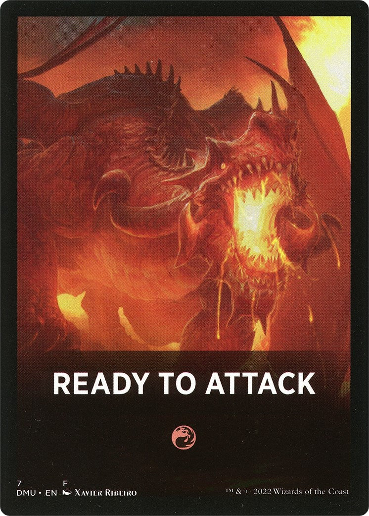 Ready to Attack Theme Card [Dominaria United Tokens] | Eastridge Sports Cards & Games