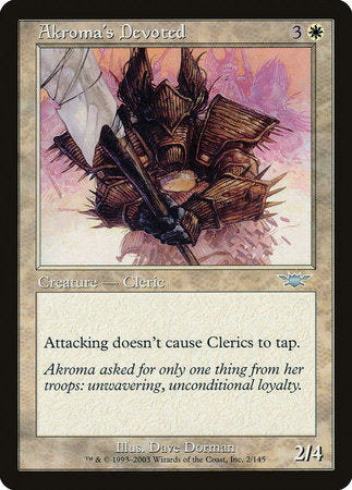 Akroma's Devoted [Legions] | Eastridge Sports Cards & Games