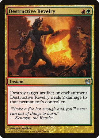 Destructive Revelry [Theros] | Eastridge Sports Cards & Games