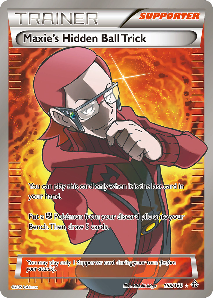 Maxie's Hidden Ball Trick (158/160) [XY: Primal Clash] | Eastridge Sports Cards & Games