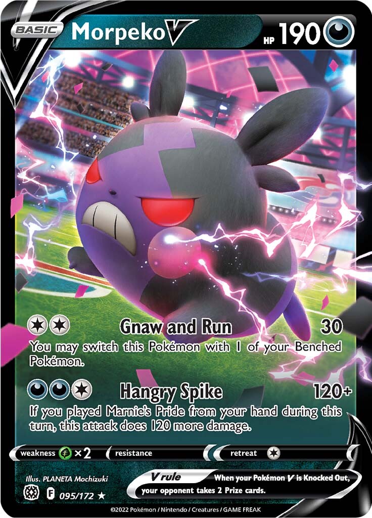 Morpeko V (095/172) [Sword & Shield: Brilliant Stars] | Eastridge Sports Cards & Games