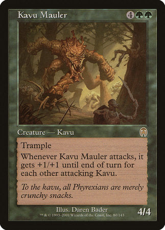 Kavu Mauler [Apocalypse] | Eastridge Sports Cards & Games