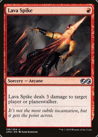 Lava Spike [Ultimate Masters] | Eastridge Sports Cards & Games