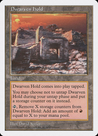 Dwarven Hold [Fifth Edition] | Eastridge Sports Cards & Games