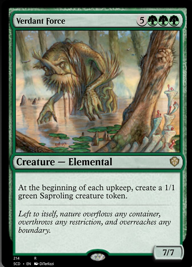 Verdant Force [Starter Commander Decks] | Eastridge Sports Cards & Games