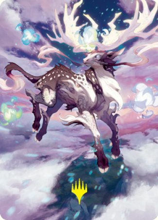 Hinata, Dawn-Crowned Art Card (Gold-Stamped Signature) [Kamigawa: Neon Dynasty Art Series] | Eastridge Sports Cards & Games