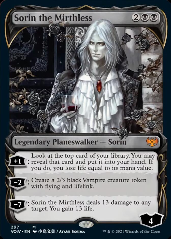 Sorin the Mirthless (Showcase Fang Frame) [Innistrad: Crimson Vow] | Eastridge Sports Cards & Games